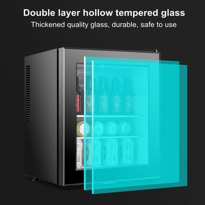 COOLBABY 40L Electronic Semiconductor Refrigerator,Mini Fridge,Compact Refrigerator,Storage Fruits Drinks,Fridge For Hotel/Home/Kitchen