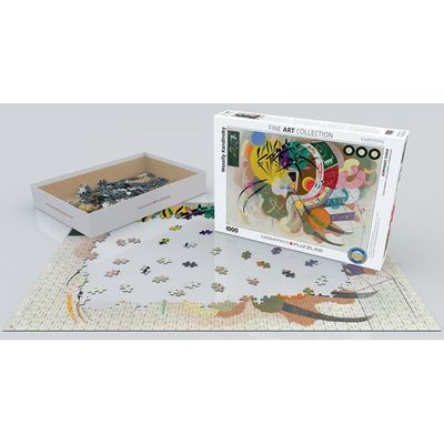 Dominant Curve By Wassily Kandinsky 1000-Piece Puzzle