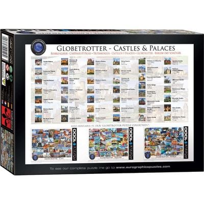 Castles & Palaces  - Globetrotter 1000 Pieces Puzzle