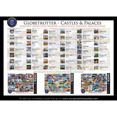 Castles & Palaces  - Globetrotter 1000 Pieces Puzzle