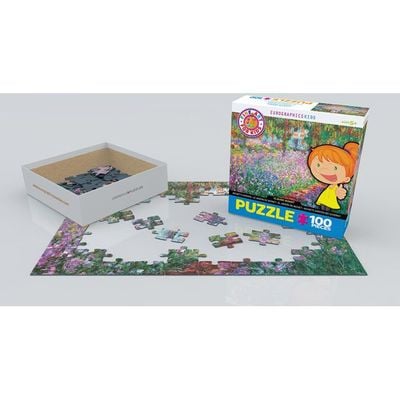 Monet'S Garden By Claude Monet 100 Pieces Puzzle