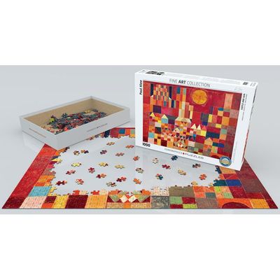 Castle And Sun By Paul Klee -1000 Pcs Puzzle Castle And Sun By Paul Klee -1000 Pcs Puzzle