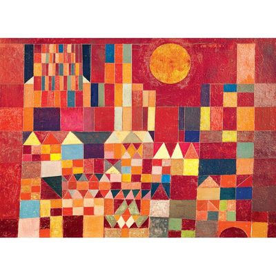 Castle And Sun By Paul Klee -1000 Pcs Puzzle