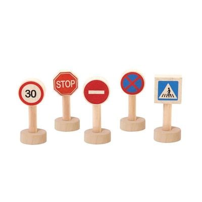 Set Of Traffic Signs & Lights