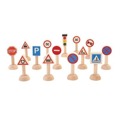 Set Of Traffic Signs & Lights