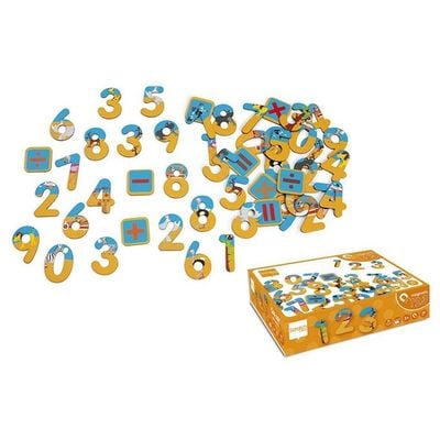 Magnetic Safari 123 Numbers (60 Pieces)