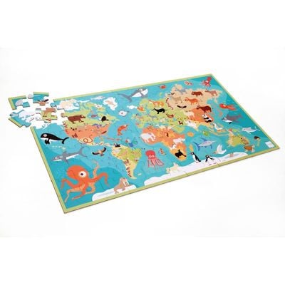 Animals Of The World - 100 Pieces Puzzle