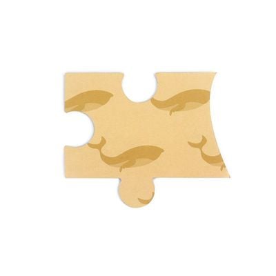 Whale Contour Puzzle 