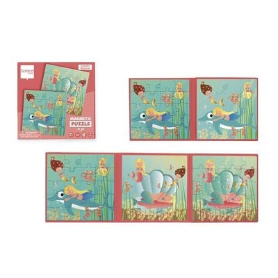 Mermaids Magnetic Puzzle Book To Go