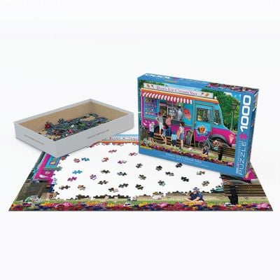 Dans Ice Cream Van 1000-Piece Puzzle