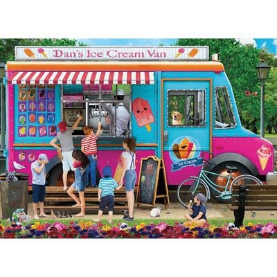 Dans Ice Cream Van 1000-Piece Puzzle