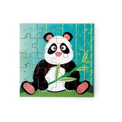 Panda 20 Pcs Magnetic Puzzle Book To Go