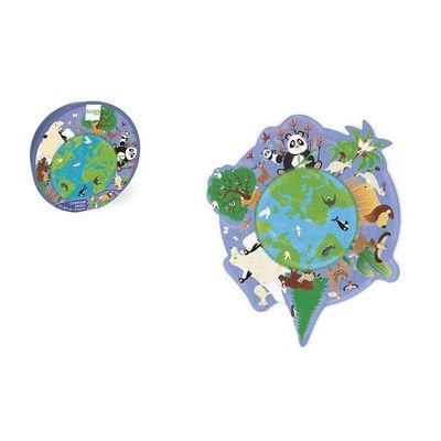 World Contour Puzzle - 45Pcs