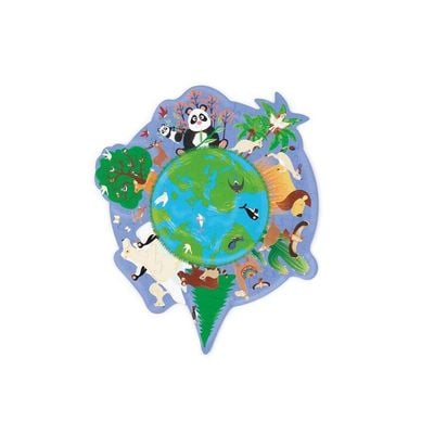 World Contour Puzzle - 45Pcs