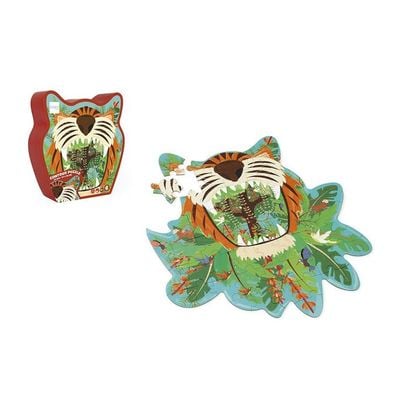 Tiger Contour Puzzle 58 Pcs