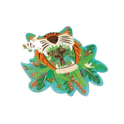 Tiger Contour Puzzle 58 Pcs