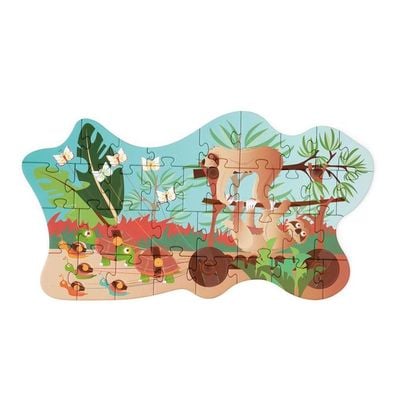 Sloth Contour Puzzle 35 Pcs