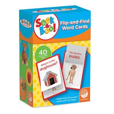 Seek A Boo!:  Flip-And-Find Word Cards