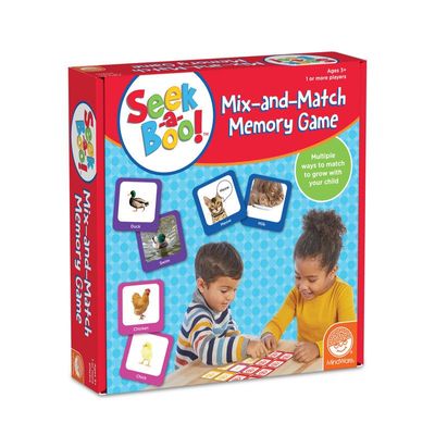 Seek A Boo!:  Mix-And-Match Memory Game