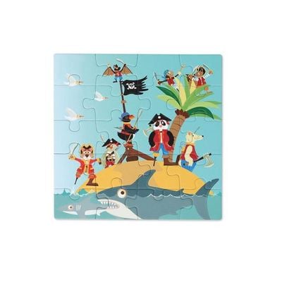 Magnetic Puzzle Book To Go - Pirates 