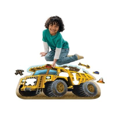 Floor Puzzle: Dump Truck