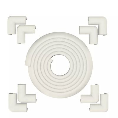 EDGE and 8 CORNER GUARD -White (Large)