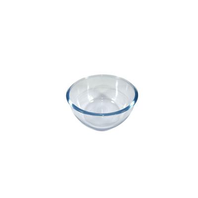Home Maker Mixing & Baking Glass Bowl, 0.5 lt Capacity, 6.5 cm Height, 14 cm Diameter, Clear