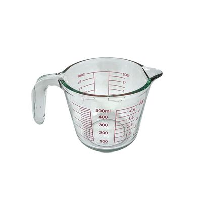 Home Maker Glass Measuring Cup, 500 ml Capacity