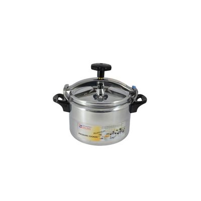 Aluminium Pressure Cooker 20cm - 4.5 Liter Capacity - Silver