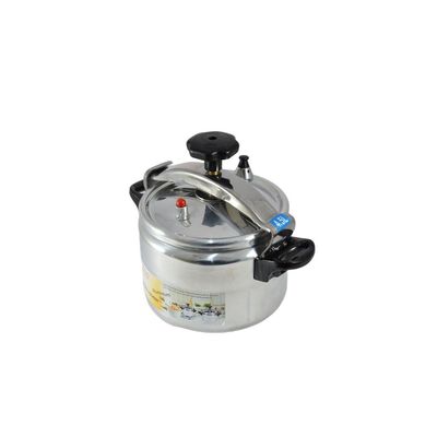 Aluminium Pressure Cooker 20cm - 4.5 Liter Capacity - Silver