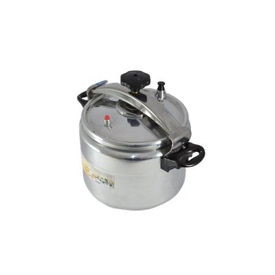 Aluminium Pressure Cooker 22cm - 6 Liter Capacity - Silver