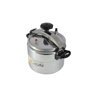 Aluminium Pressure Cooker 24cm - 8 Liter Capacity - Silver