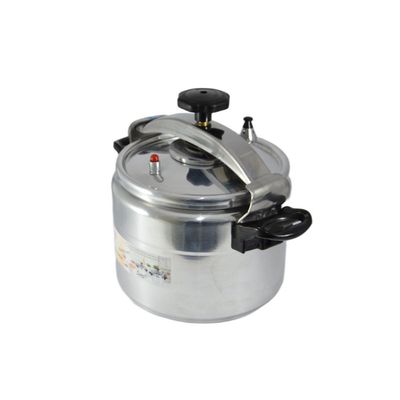 Aluminium Pressure Cooker 26cm - 10 Liter Capacity - Silver