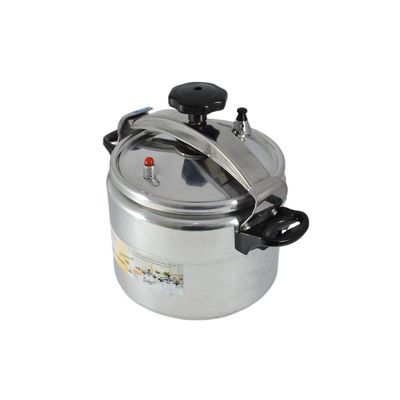 Aluminium Pressure Cooker 28cm - 12 Liter Capacity - Silver