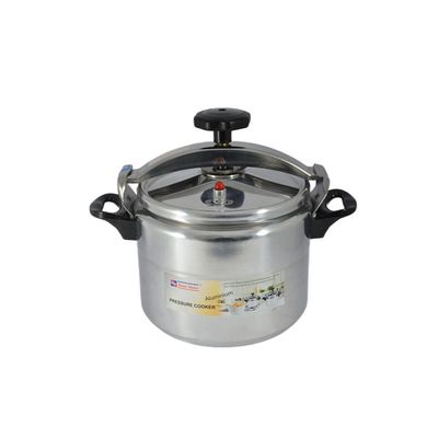 Aluminium Pressure Cooker 28cm - 12 Liter Capacity - Silver