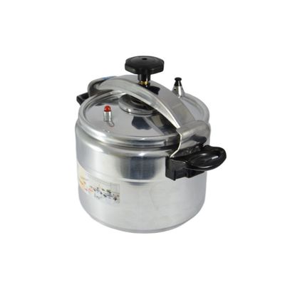 Aluminium Pressure Cooker 30cm - 15 Liter Capacity - Silver