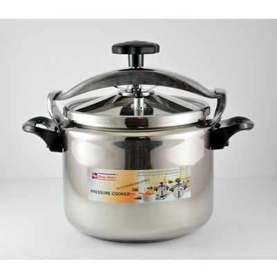 Stainless Steel Pressure Cooker - 21cm - 5 Liter Capacity