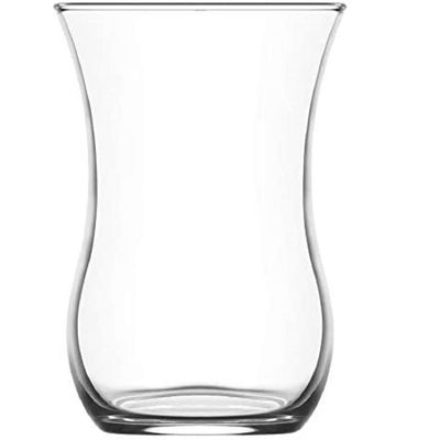 Lav 6-Piece Klasik Tea Glass Set, 115 ml, Clear