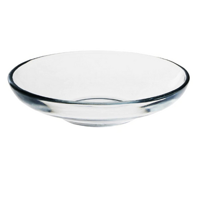 6-Piece Ajda Tea Plate Set, 110 mm, Clear