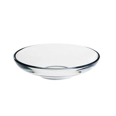 6-Piece Ajda Tea Plate Set, 110 mm, Clear