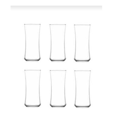 6-Piece Duru Soft Drink Glass Set, 190ml, Clear