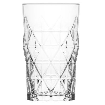 3-Piece Keops Long Drink Tumbler Set, 460 ml, Clear