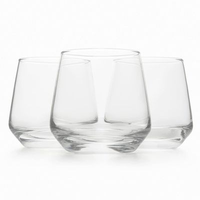 3-Piece Lal Tumbler Set, 345 ml, Clear