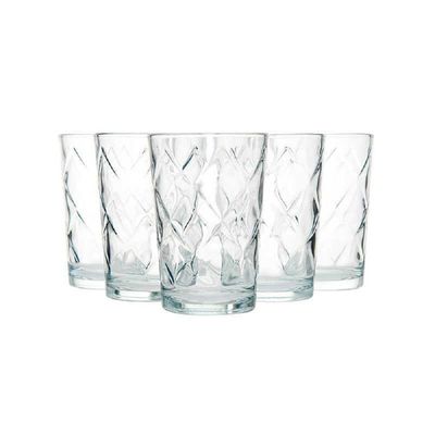 6-Piece Mevsim Water Glass Set, 205 ml, Clear