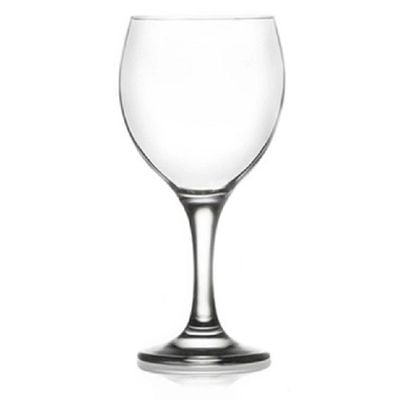 6-Piece Misket Wine Glass, 365 ml , Clear