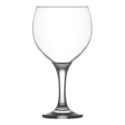 3-Piece Misket Large Size Goblet Set, 645 ml, Clear