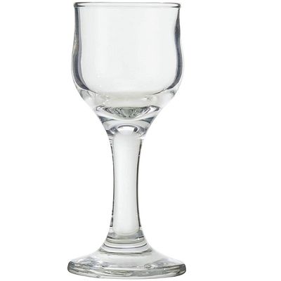 6-Piece Nevakar Liqueur Glass Set, 55 ml, Clear