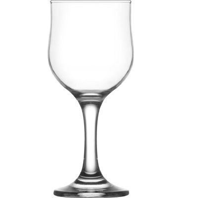 3-Piece Nevakar Wine Glass Set, 240 ml, Clear