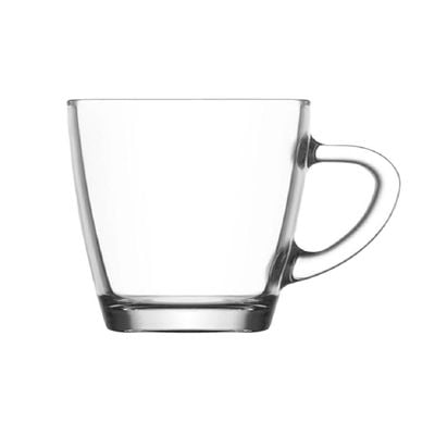 6-Piece Vega Mug Set, 230 ml, Clear