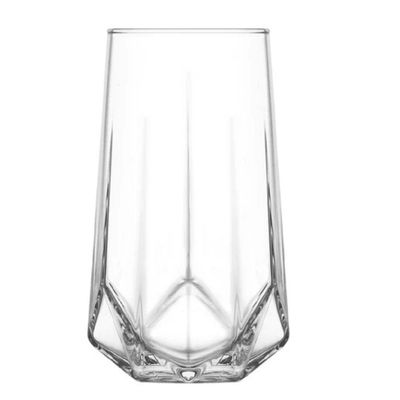 3-Piece Valeria Long Drink Tumbler Set, 460 ml, Clear